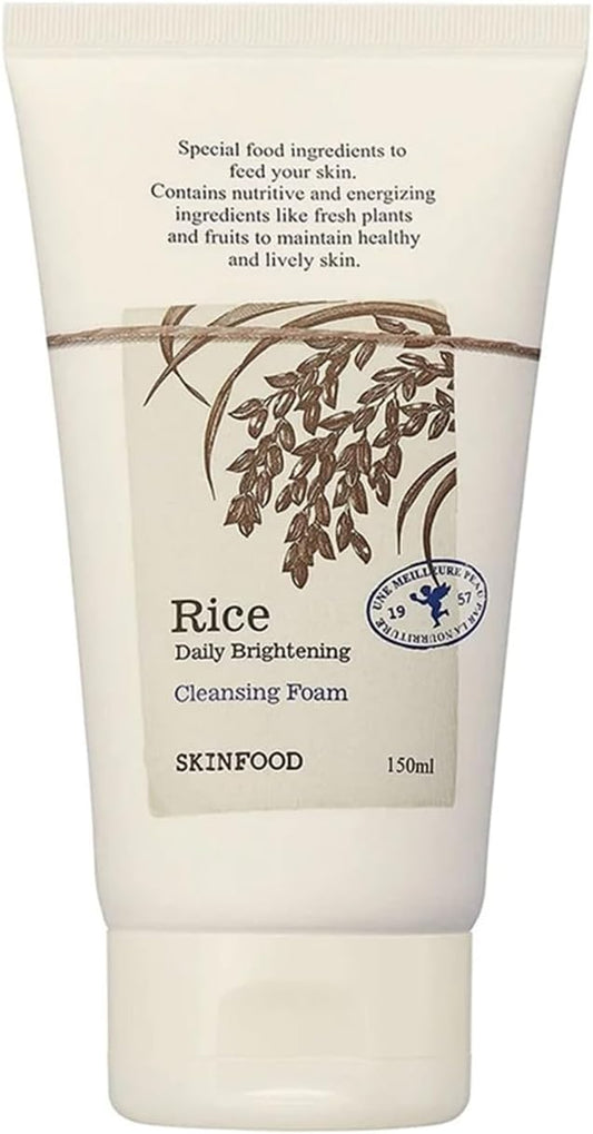 Rice Daily Brightening Cleansing Foam, 150 Ml