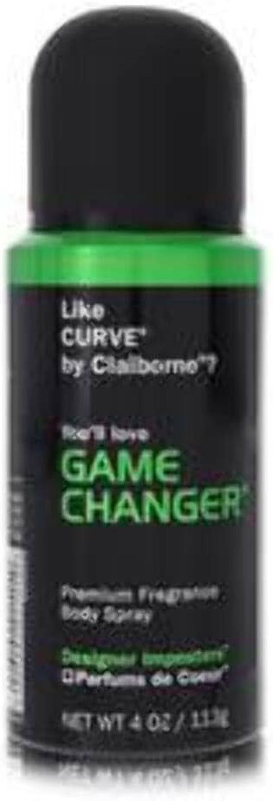 Game Changer Body Spray for Men, 4 Fluid_Ounces