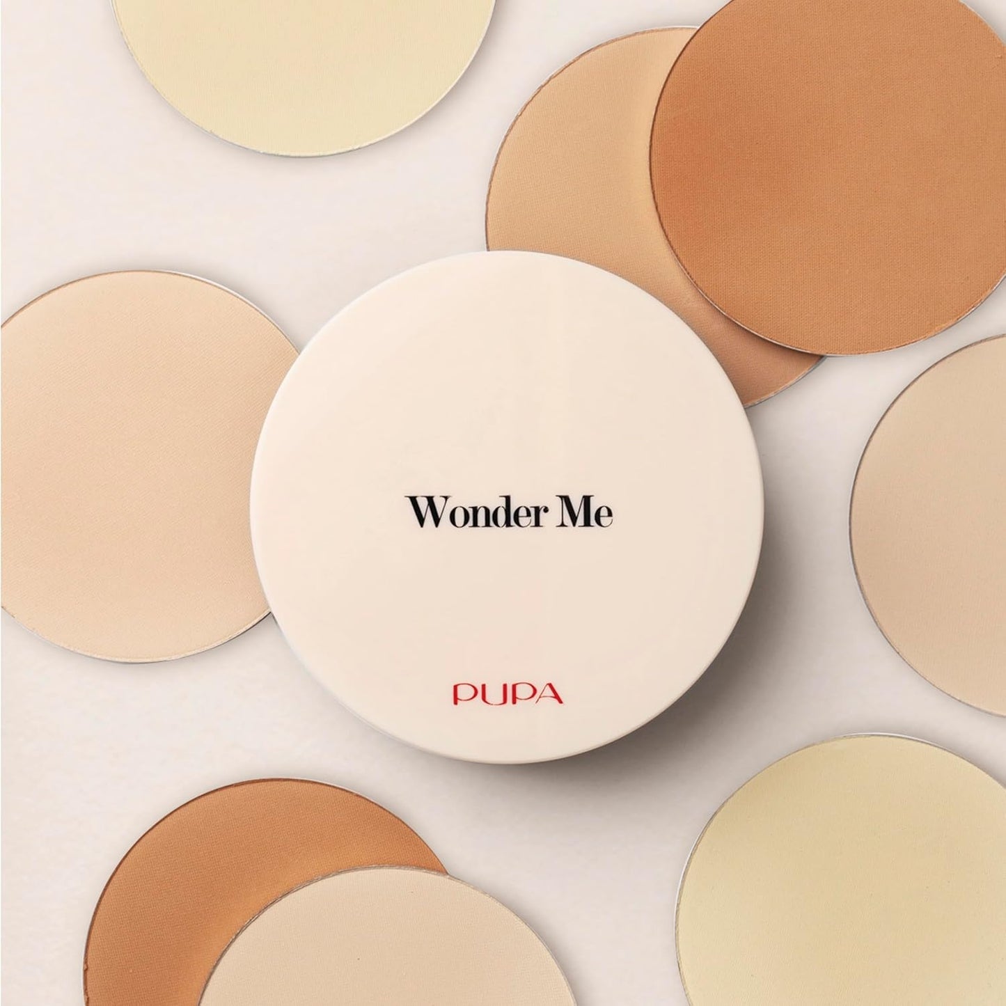 Milano – Wonder Me – Light Coverage, Demi Matte Face Powder Makeup for All Skin Types – 020 – Nude